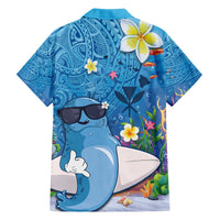 Aloha Hawaiian Monk Seal Family Matching Puletasi and Hawaiian Shirt Polynesian Tattoo The Ocean and Undersea Vibe LT03 - Polynesian Pride