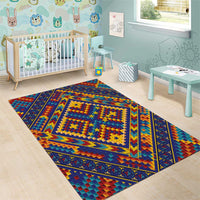 Kolose-Tuvalu Crochet Area Rug with Polynesian and Pacific Tattoos - Polynesian Pride