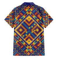 Kolose-Tuvalu Crochet Family Matching Off The Shoulder Long Sleeve Dress and Hawaiian Shirt with Polynesian and Pacific Tattoos LT03 - Polynesian Pride