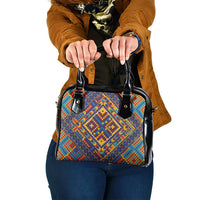 Kolose-Tuvalu Crochet Shoulder Handbag with Polynesian and Pacific Tattoos - Polynesian Pride