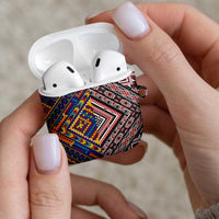 Tuvaluan and New Zealand Culture AirPods Case The Art of Kolose and Taniko LT03 - Polynesian Pride