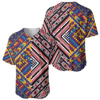Tuvaluan and New Zealand Culture Baseball Jersey The Art of Kolose and Taniko LT03 - Polynesian Pride