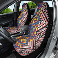 Tuvaluan and New Zealand Culture Car Seat Cover The Art of Kolose and Taniko LT03 - Polynesian Pride