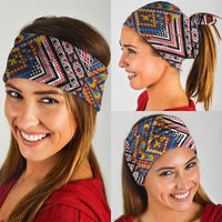 Tuvaluan and New Zealand Culture Neck Gaiter The Art of Kolose and Taniko LT03 - Polynesian Pride