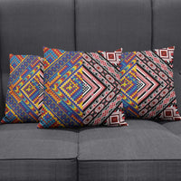 Tuvaluan and New Zealand Culture Pillow Cover The Art of Kolose and Taniko LT03 - Polynesian Pride