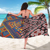 Tuvaluan and New Zealand Culture Sarong The Art of Kolose and Taniko LT03 - Polynesian Pride