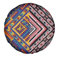 Tuvaluan and New Zealand Culture Spare Tire Cover The Art of Kolose and Taniko LT03 - Polynesian Pride