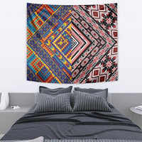Tuvaluan and New Zealand Culture Tapestry The Art of Kolose and Taniko LT03 - Polynesian Pride