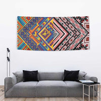 Tuvaluan and New Zealand Culture Tapestry The Art of Kolose and Taniko LT03 - Polynesian Pride