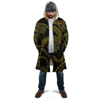 Hawaiian Kakau Art and Hisbiscus Tattoo Cloak Tribal Pattern-Reggae Style - Polynesian Pride