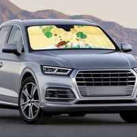 Hawaiian Alohawaii Auto Sun Shade Tropical Plants and Animals on The Beach LT03 - Polynesian Pride