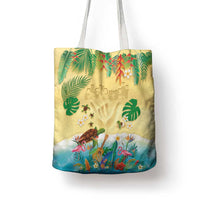Hawaiian Alohawaii Tote Bag Tropical Plants and Animals on The Beach LT03 - Polynesian Pride