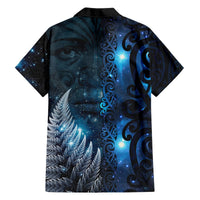 New Zealand Matariki Hawaiian Shirt The Tribal Maori Face and Silver Fern LT03 - Polynesian Pride