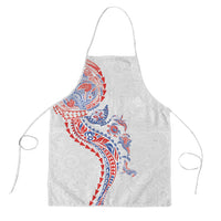 Hawaiian Kakau Tribal Sea Animals Tattoos Apron Hawaii Flag Color Inspired