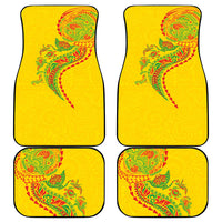 Hawaiian Kakau Tribal Sea Animals Tattoos Car Mats Kanaka Maoli Flag Color Inspired LT03 - Polynesian Pride