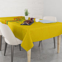 Hawaiian Kakau Tribal Sea Animals Tattoos Tablecloth Kanaka Maoli Flag Color Inspired