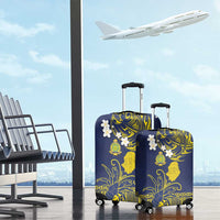 Niue Independence Day Luggage Cover Hiapo Pattern Fiti Pua and Uga