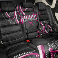 Traditional Art Hawaiian Kakau Tattoos Back Car Seat Cover Pink Color LT03 - Polynesian Pride