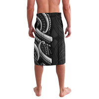 Traditional Art Hawaiian Kakau Tattoos Lavalava White - Polynesian Pride