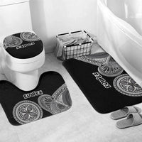 Samoa Traditional Tattoo Bathroom Set Tribal Tatau Pattern