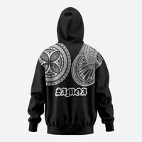 Samoa Traditional Tattoo Hoodie Tribal Tatau Pattern