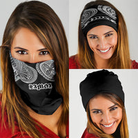 Samoa Traditional Tattoo Neck Gaiter Tribal Tatau Pattern
