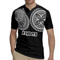 Samoa Traditional Tattoo Rugby Jersey Tribal Tatau Pattern