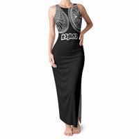 Samoa Traditional Tattoo Tank Maxi Dress Tribal Tatau Pattern
