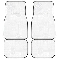 Samoa Lotu Tamaiti Car Mats Tribal Tatau with Siapo Pattern