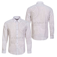Samoa Lotu Tamaiti Family Matching Puletasi and Hawaiian Shirt Tribal Tatau with Siapo Pattern