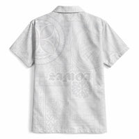 Samoa Lotu Tamaiti Hawaiian Shirt Tribal Tatau with Siapo Pattern