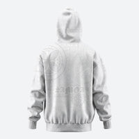 Samoa Lotu Tamaiti Zip Hoodie Tribal Tatau with Siapo Pattern