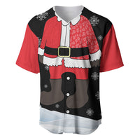 Polynesian Santa Claus Costume Funny Baseball Jersey