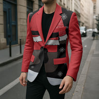 Polynesian Santa Claus Costume Funny Blazer
