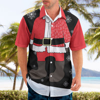 Polynesian Santa Claus Costume Funny Hawaiian Shirt