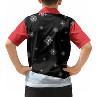 Polynesian Santa Claus Costume Funny Hawaiian Shirt