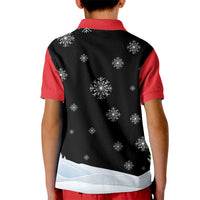 Polynesian Santa Claus Costume Funny Kid Polo Shirt