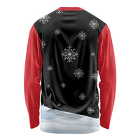 Polynesian Santa Claus Costume Funny Long Sleeve Shirt