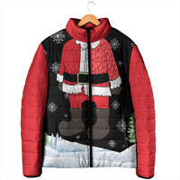 Polynesian Santa Claus Costume Funny Padded Jacket