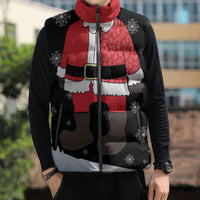 Polynesian Santa Claus Costume Funny Sleeveless Puffer Jacket