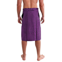 Hawaiian Turtle and Shark Lavalava Kakau Tribal with Polynesian Pattern Pink Color