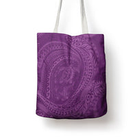 Hawaiian Turtle and Shark Tote Bag Kakau Tribal with Polynesian Pattern Pink Color