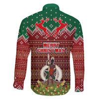 Vanuatu Christmas Family Matching Summer Maxi Dress and Hawaiian Shirt Pig Tusk Beautiful Merry Xmas Snowflake LT03 - Polynesian Pride