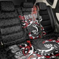 Aotearoa Toitu Te Tiriti Back Car Seat Cover Maori Taniwha Haka - Honour the Treaty LT03