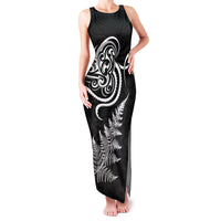New Zealand Octopus Tattoo and Fern Family Matching Tank Maxi Dress and Hawaiian Shirt Maori Pattern
