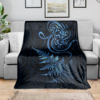 New Zealand Octopus Tattoo and Fern Blanket Maori Pattern Matariki Style LT03 - Polynesian Pride