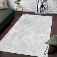 Samoan Culture-Lotu Tamaiti Area Rug Siapo and Polynesian Art Tattoos - Polynesian Pride