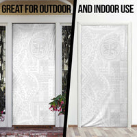 Samoan Culture-Lotu Tamaiti Door Cover Siapo and Polynesian Art Tattoos LT03 - Polynesian Pride