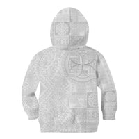 Samoan Culture-Lotu Tamaiti Kid Hoodie Siapo and Polynesian Art Tattoos LT03 - Polynesian Pride
