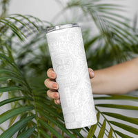 Samoan Culture-Lotu Tamaiti Skinny Tumbler Siapo and Polynesian Art Tattoos LT03 - Polynesian Pride